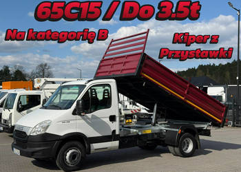 Iveco Daily 65C15 V H DMC 3.5t Kat B Wywrotka 3-stronna zał z Przystawki (…