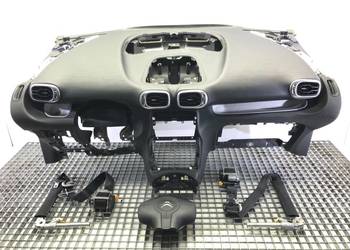 KOKPIT PODUSZKI PASY KOMPLET CITROEN C3 PICASSO 98019057ZD Minivan KON