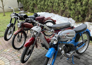 Kolekcja motocykli (WSK, komar, Komar sport, Jawa
