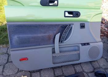 Boczki drzwi komplet New Beetle materiał alcantara