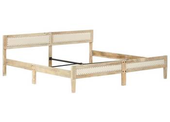 vidaXL Rama łóżka, lite drewno mango, 200 cm(SKU:288429)