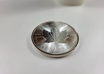Monety srebrne Kanada Liść Klonowy 1 oz tuba 25 szt.