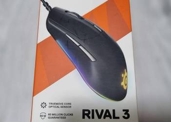 Mysz SteelSeries Rival 3 | Nowa | Gwarancja