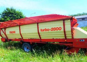 Przyczepa samozbierająca KRONE 2800 TURBO