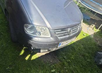 Sprzedam vw touran 2006r uszkodzona skrzynia