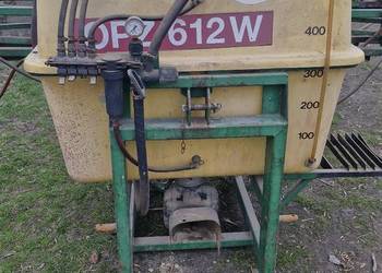 Opryskiwacz Bury OPZ 612 zbiornik 600 lance 12m transport