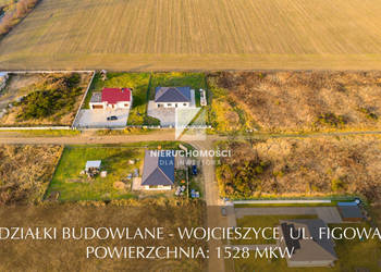 Działki budowlane Wojcieszyce, Figowa, 1528 mkw