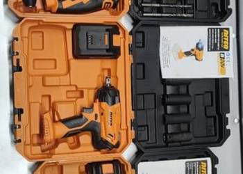 Zestaw Niteo 20V wiertarko wkrętarka klucz udarowy wiertarka udarowa 2x4Ah