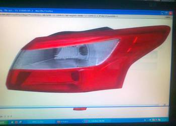 LAMPA TYLNA LE/PR DO: FOCUS SEDAN ZEWNĘTRZNA 12/10-09/14