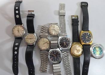 Zestaw  7zegarków vintage – klasyka i styl dla kolekcjonerów!