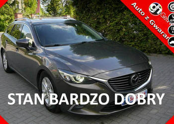 Mazda 6 2.2d Automat Led Skóra Navi Bezwypadkowy stan b.dobry Gwarancja 12…