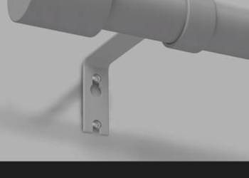 Karnisz 76-305 możliwość regulacji 19mm kolor biały tanio zapraszam