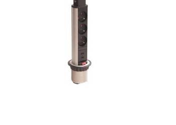 POWER PORT LISTWA PRZEDŁUŻACZ CHOWANA W BLAT USB