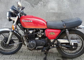 Honda CB 550 Zarejestrowana w kraju