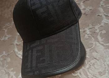 Czapka z daszkiem, bejsbolówka Fendi - regulowana klamrą