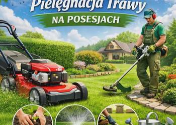 Koszenie, pielęgnacja trawy!!