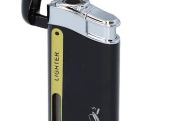 Czarna Zapalniczka Żarowa Gazowa Gentelo na Gaz