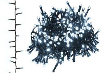 vidaXL Lampki LED, 1000 diod, gęsto rozmieszczone, zimna biel（SKU:343260）