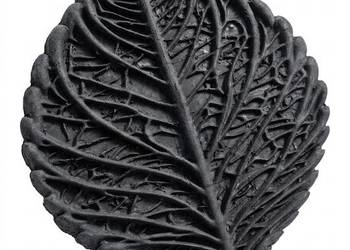 Płyta betonowa LIŚĆ BRŻOZY 60x50 cm czarna ogrodowa Step ścieżkowy