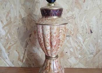Stara ceramiczna lampka lampa zabytek PRL