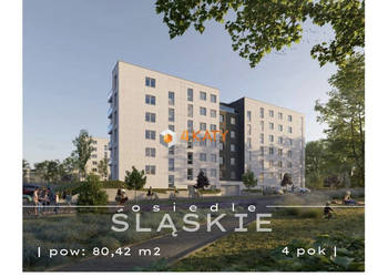 Mieszkanie 80.42m2 4 pokoje Zielona Góra