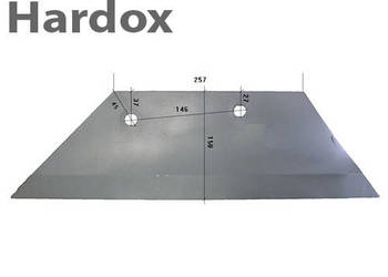 Lemiesz 300hektarów HARDOX 85382/L części do pługa OVERUM