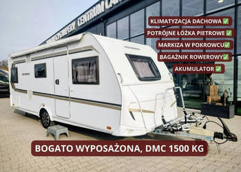 przyczepy kempingowe Weinsberg CaraOne 550 QDK - RODZINNA PRZYCZEPA DLA 7 …