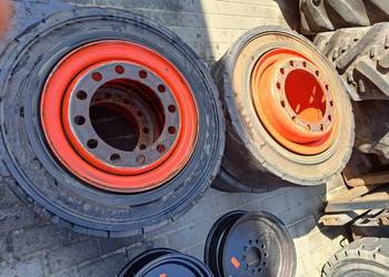 300R15 Koła Bliżniaki 315/70R15 Wózek Widłowy LINDE 12-Szpilek PEŁNE