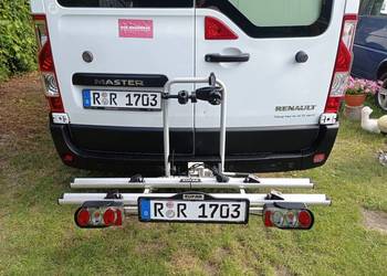 Bgażnik Rowerowy na Hak EUFAB - Uchylny na dwa rowery 50kg Elektryk