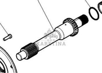 Massey Ferguson 5410 Wał Skrzyni Biegów CZĘŚCI 4305943M3