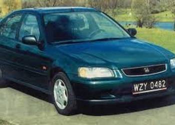 Szyba boczna drzwi prawa lewa przód tył Honda Civic VI 5d. 96-01