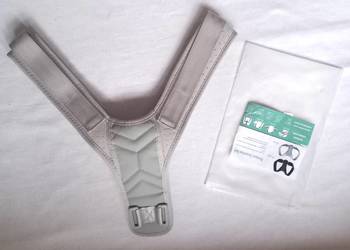 Korektor postawy Pas regulowany Szary r. L Unisex NOWY
