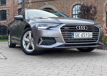 Audi A6 C8 Avant 2.0 TDI moc 204 KM salon Polska, Bezwypadkowy