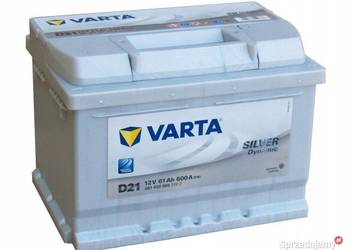 Varta Silver Dynamic D21 61Ah/600A Włocławek ul. Kaliska 61