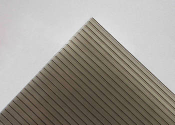 Poliwęglan komorowy 10mm Exolon/Placarb brązowy 300x210cm filtr UV