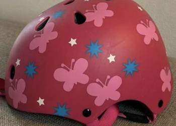 Kask rowerowy dziewczęcy PROMOCJA