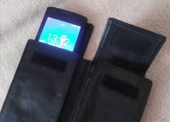 Pokrowiec (etui) dwukomorowy czarny