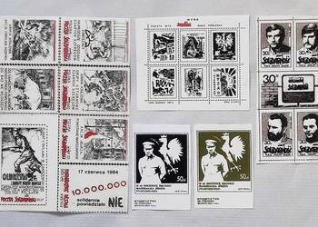 Zestaw Znaczków - Podziemna Solidarność