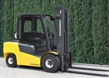 Wózek widłowy Jungheinrich DFG435s 3,5 t diesel triplex 4,4 m | 2014