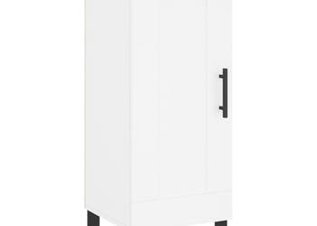 Szafka biała 345x34x90 cm materiał drewnopochodny WM-830468