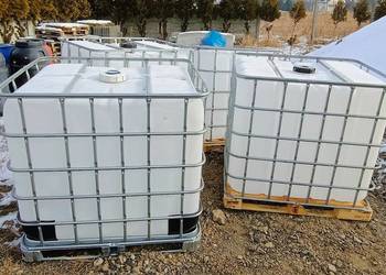 ZBIORNIK MAUZER 1000L NA DESZCZÓWKĘ DO PODLEWANIA NA DZIAŁKĘ ROD DOSTAWA