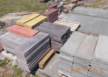 Palisada,betonowe drewno ogrodowe, donica, pieniek