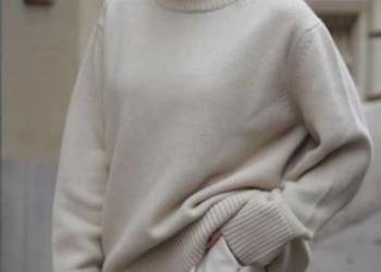 Sweter sweterek kardigan golf zara r 42 beżowy