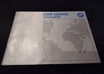 BMW 520 E12 1974 Książka Gwarancyjna / Serwisowa Niemcy + Naklejki