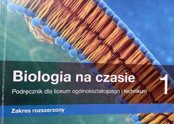 Biologia na czasie 1 używane podręczniki szkolne księgarnia