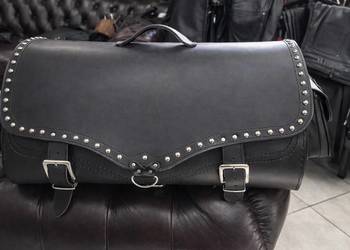 Kufer centralny skórzany