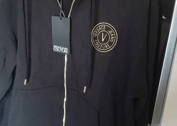 Bluza z Kapturem VERSACE COUTURE rozm XL Czarna