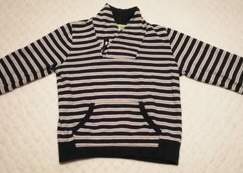 Bluza, kangurka, długi rękaw, Pepco, 110, paski (Odzież)
