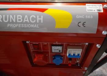 Agregat prądotworczy GRUNBACH GNC 563 nowy