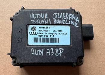 MODUŁ STEROWNIK BRAMY HOMELINK AUDI A3 8P 8E0909511 ORYGINAŁ 100% SPRAWNY
